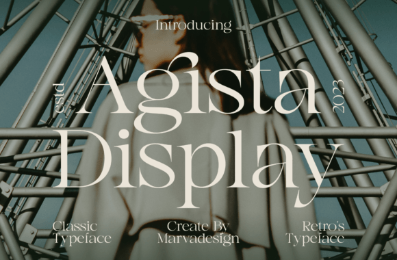 Agista Display: A Classic Serif for Modern Impact