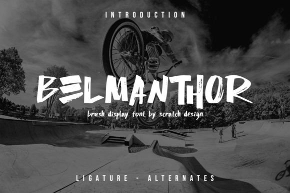 Belmanthor: The Bold Street Marker Font for Impactful Design