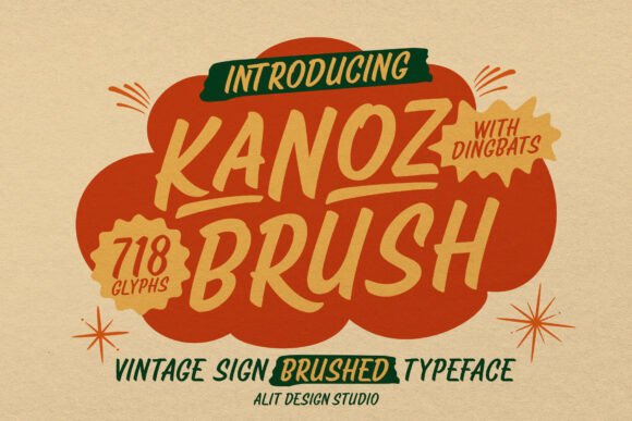 Bring Authentic Character to Your Projects with Kanoz Brush