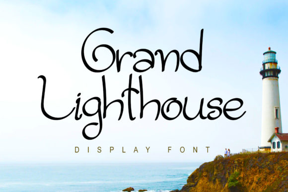 Grand Lighthouse: A Whimsical Handwritten Font for Charming Projects