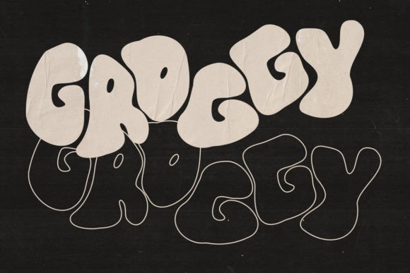 Groggy Font: A Playful Throwback for Modern Design
