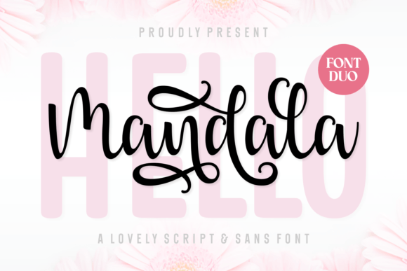 Hello Mandala Duo: A Font for Authentic Branding