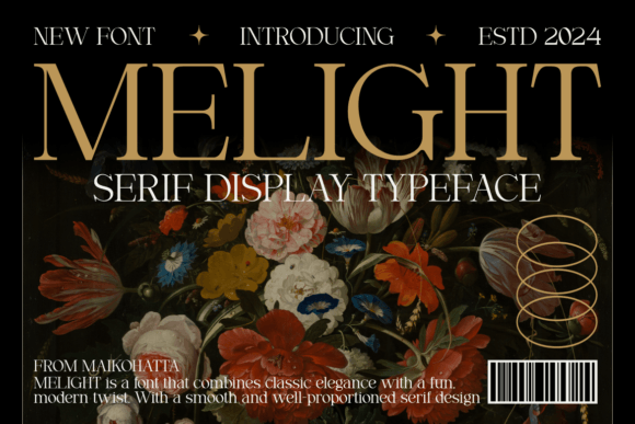 Melight: A Modern Serif for Confident Design
