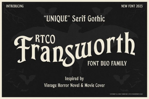 Rtco Fransworth: Vintage Horror Meets Modern Branding