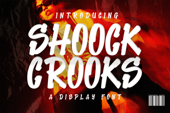 Shoock Crooks: The Retro-Modern Handwritten Font for Bold Branding