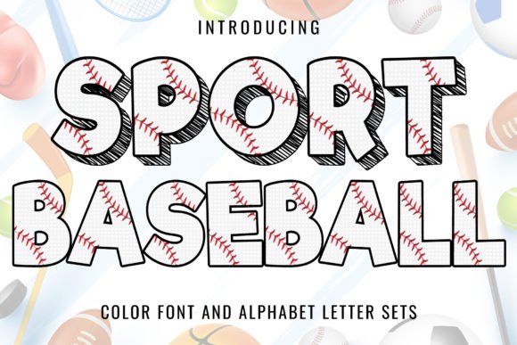 Sport Baseball Font: A Home Run for Your Creative Projects