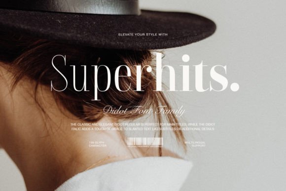 Superhits: The Sophisticated Serif for Modern Branding