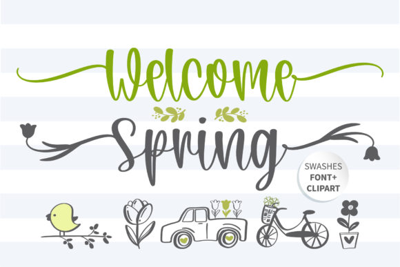 Welcome Spring: A Font That Brings Fresh Elegance to Your Designs
