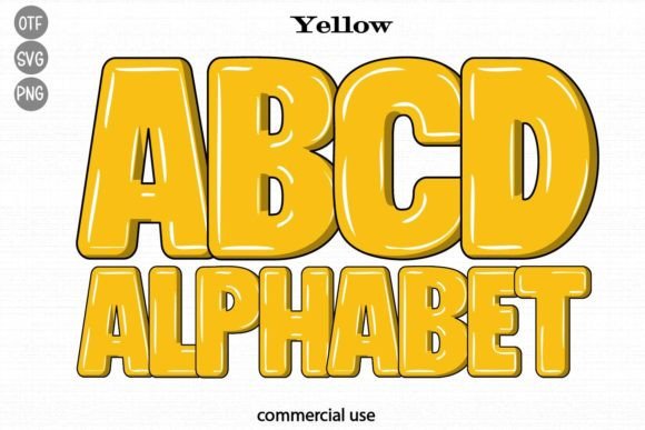 Yellow: A Playful Typeface for Kids’ Projects
